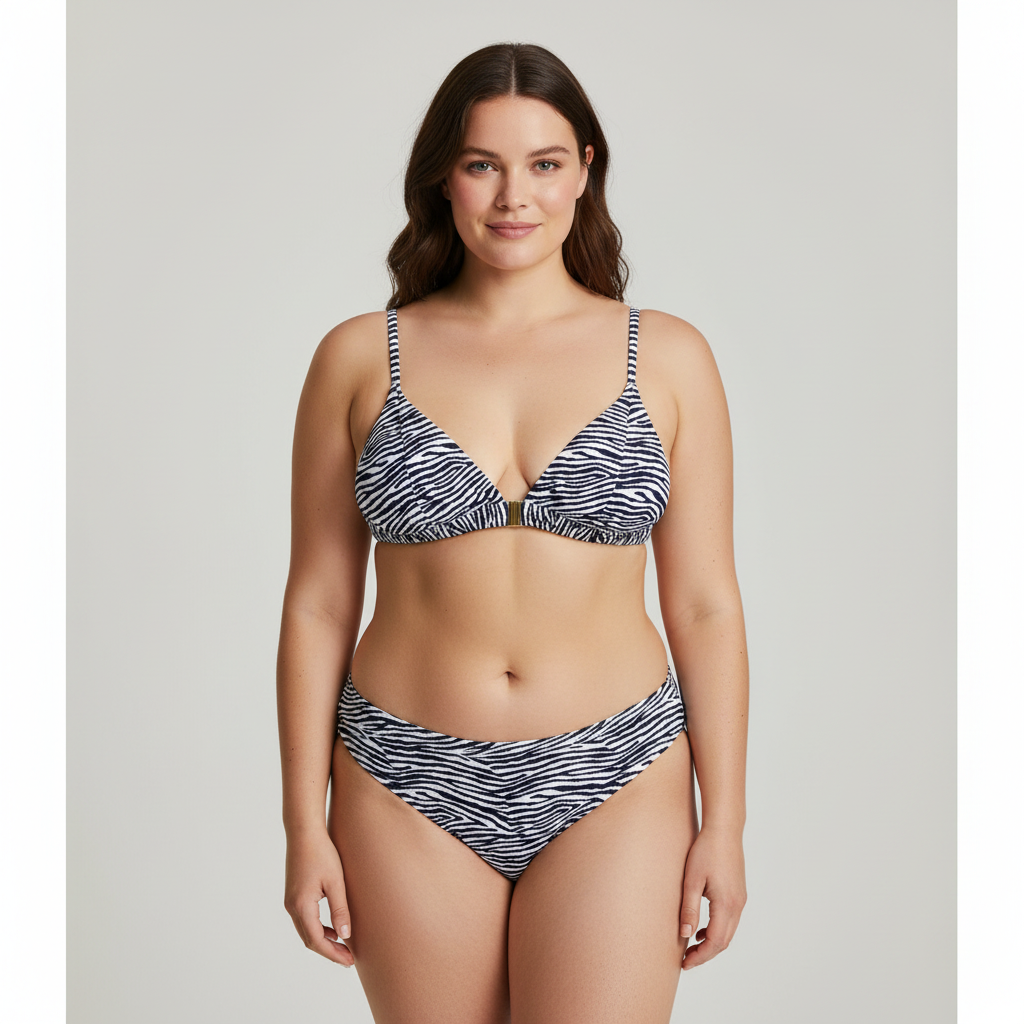 Haut de maillot Bleu