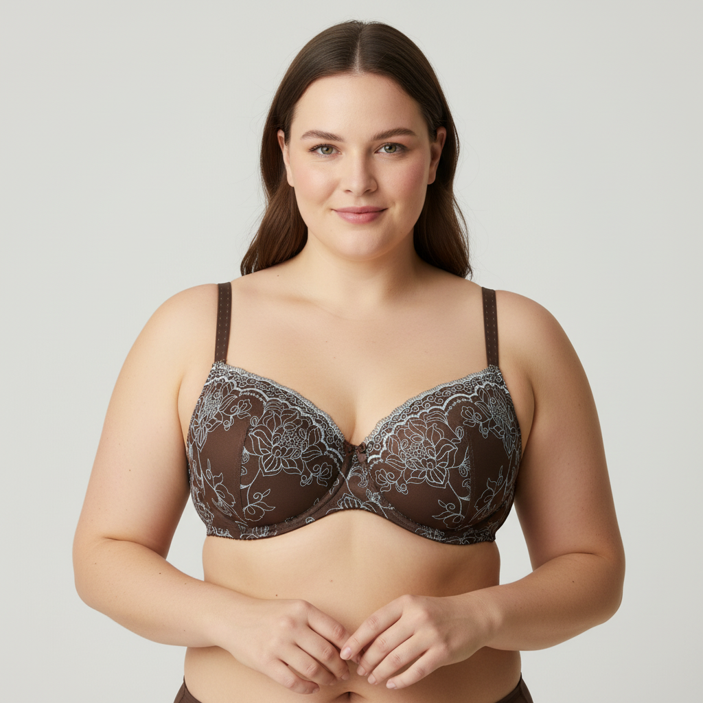 Soutien-gorge Voluty Lingerie Marron