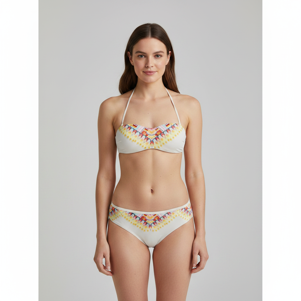 Haut de maillot ETAM Blanc