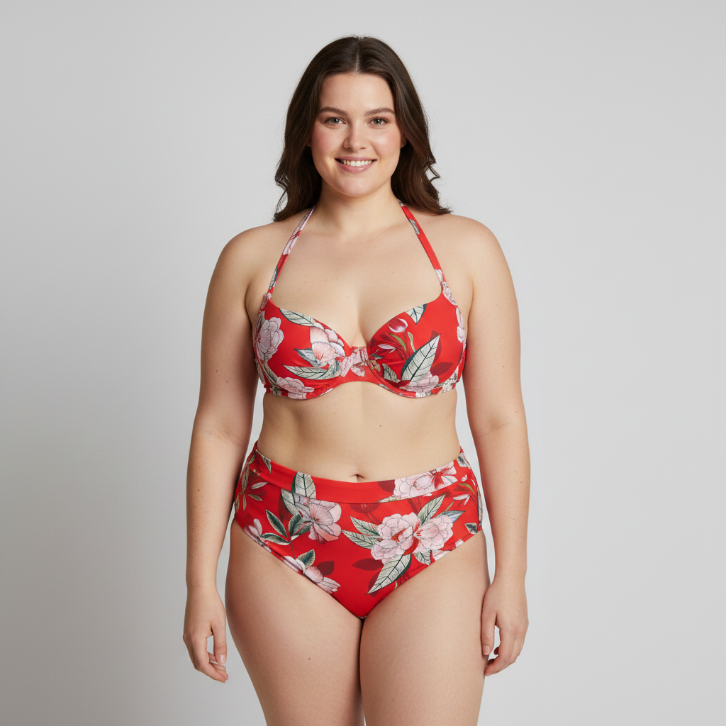 Haut de maillot ETAM Rouge