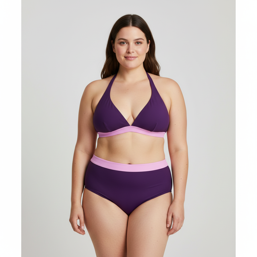 Haut de maillot La Redoute Violet