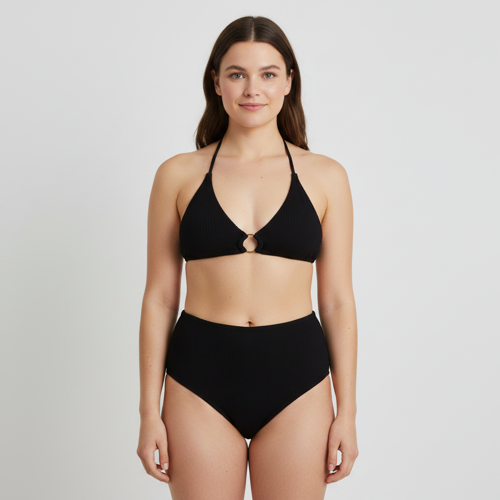 Haut de maillot Noir