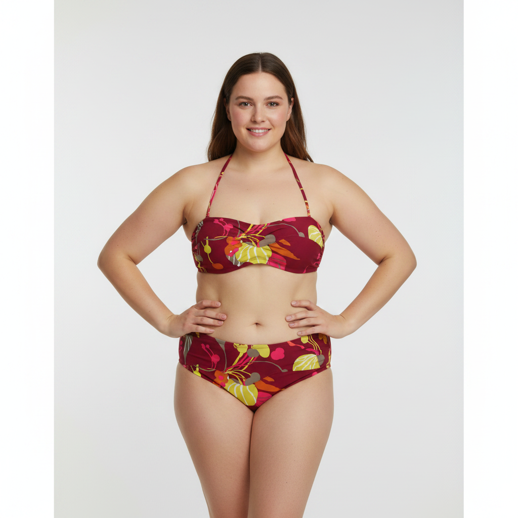 Haut de maillot Empreinte Violet