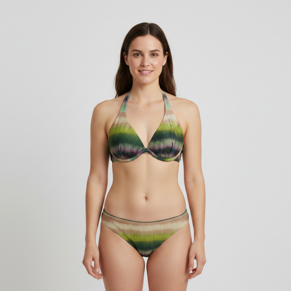 Haut de maillot RougeGorge Vert