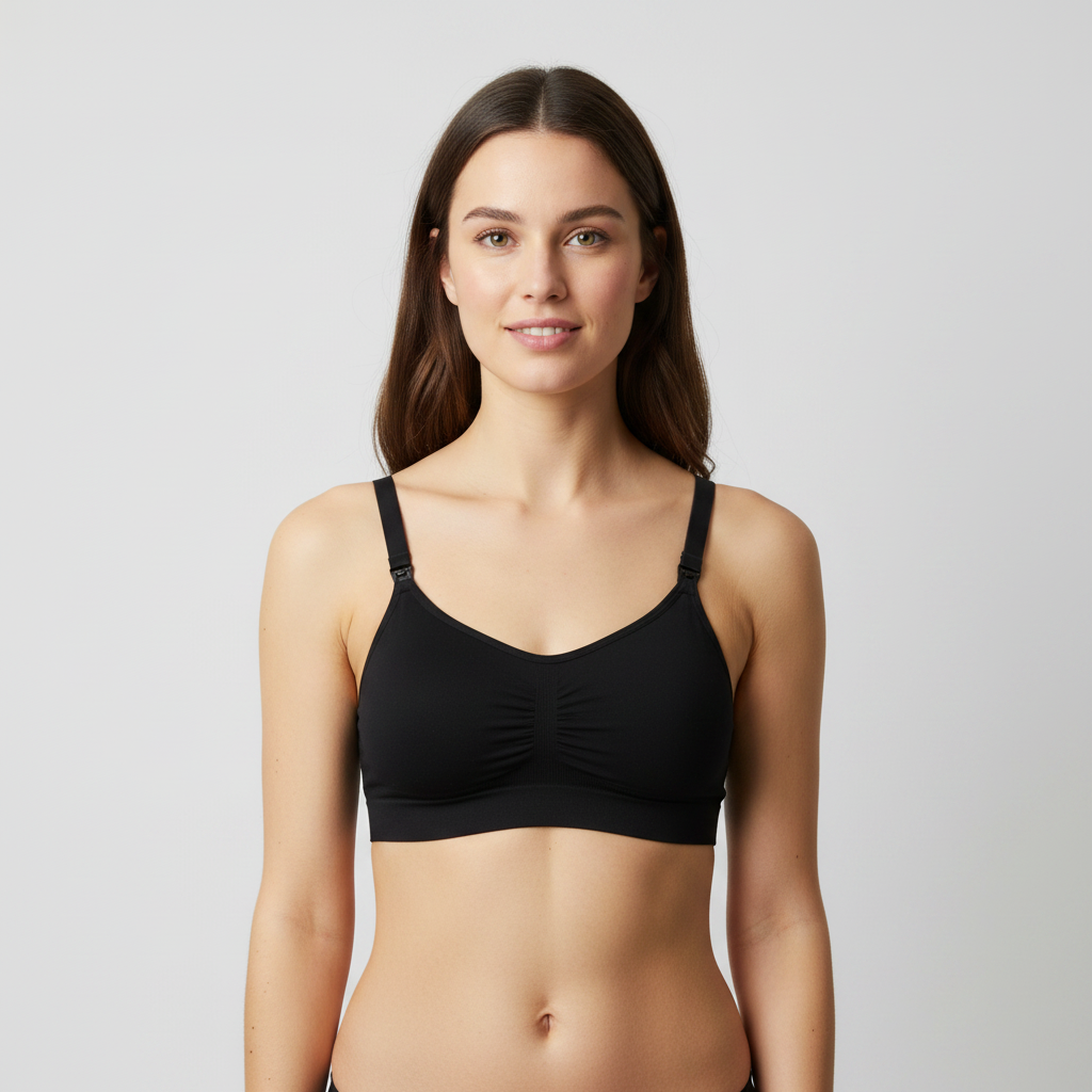 Soutien-gorge d'allaitement Vertbaudet Noir