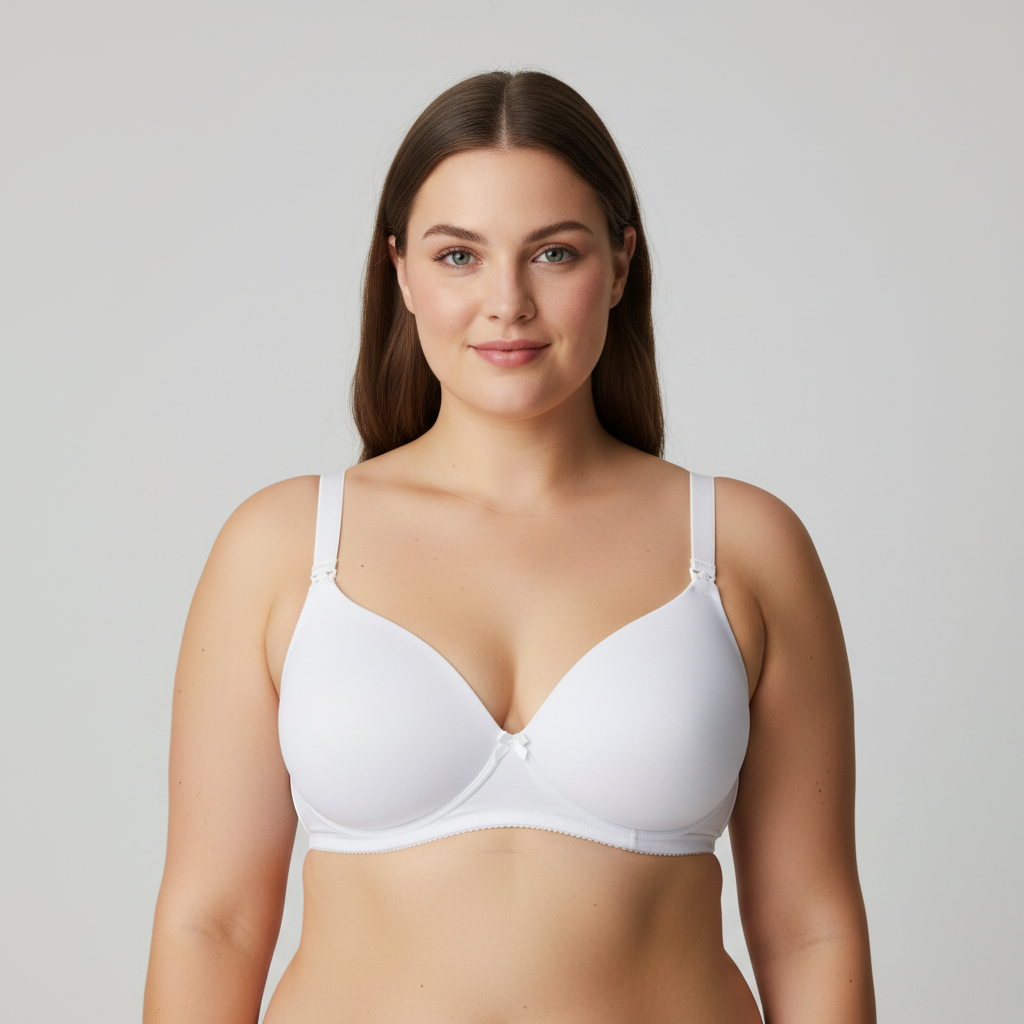 Soutien-gorge d'allaitement Vertbaudet Blanc