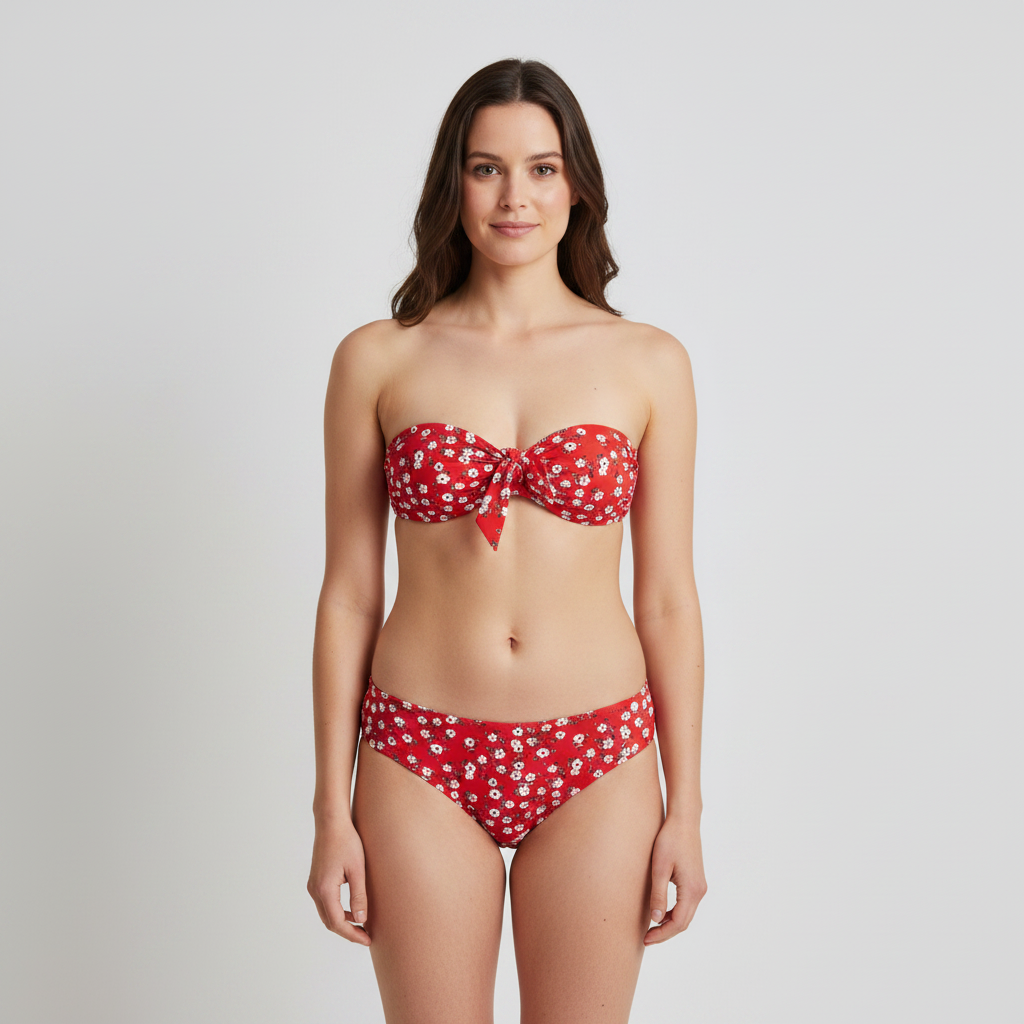 Haut de maillot ETAM Rouge