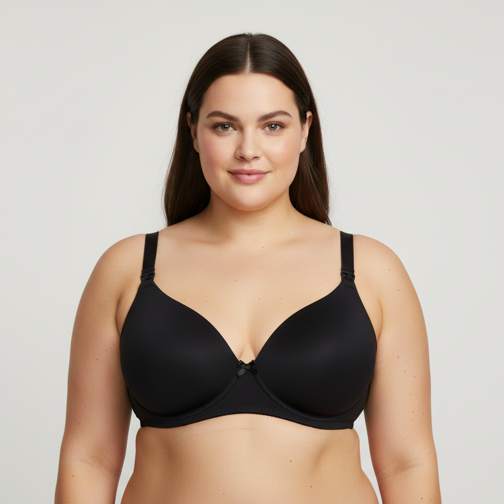 Soutien-gorge d'allaitement Vertbaudet Noir