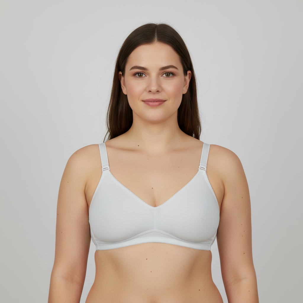 Soutien-gorge d'allaitement Vertbaudet Blanc