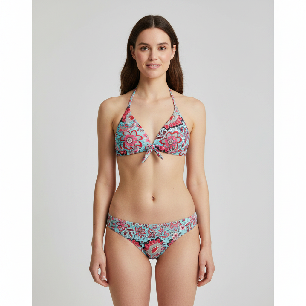 Haut de maillot Bleu