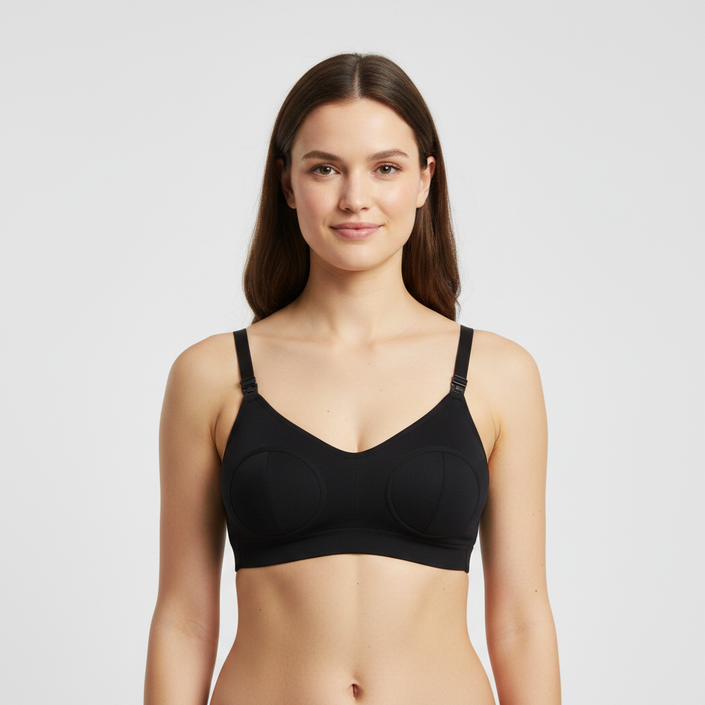Soutien-gorge d'allaitement Noir