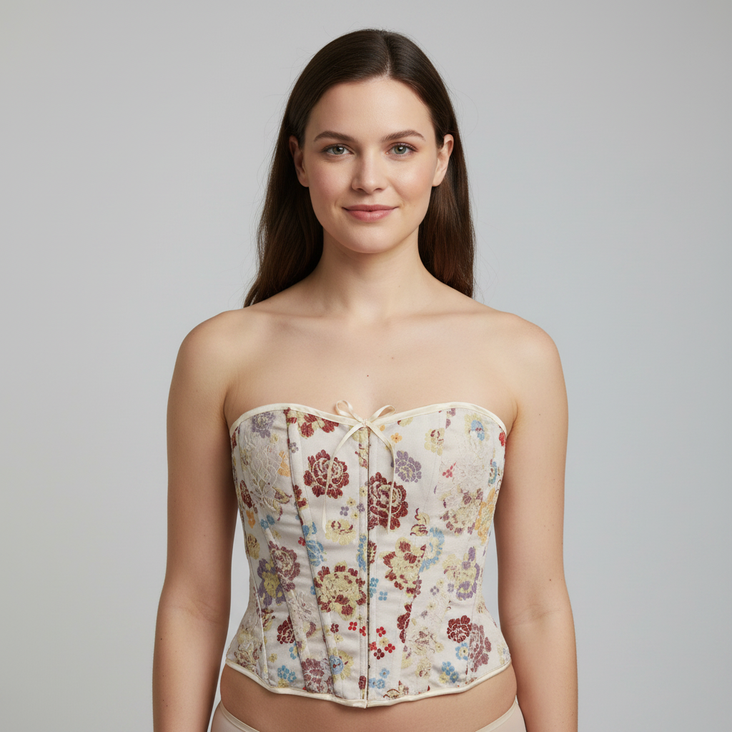 Corset Blanco Beige