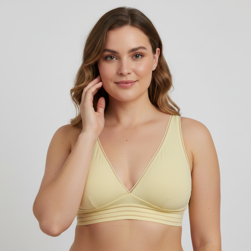 Soutien-gorge DIM Jaune