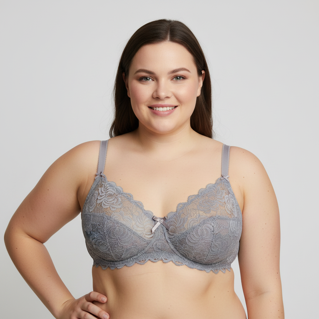 Soutien-gorge RougeGorge Gris