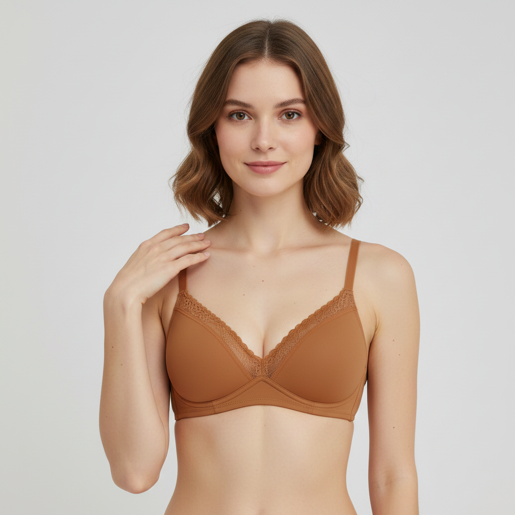 Soutien-gorge Princesse tam.tam Marron