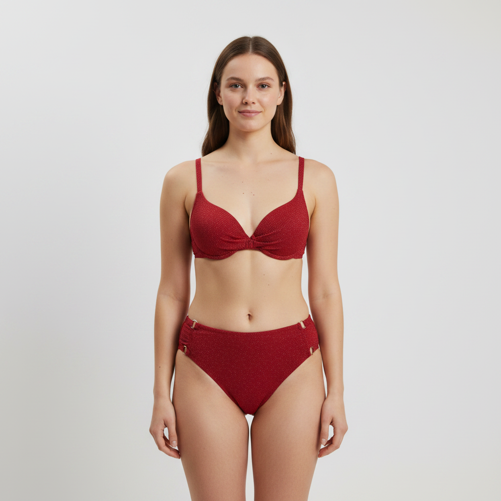 Haut de maillot RougeGorge Rouge