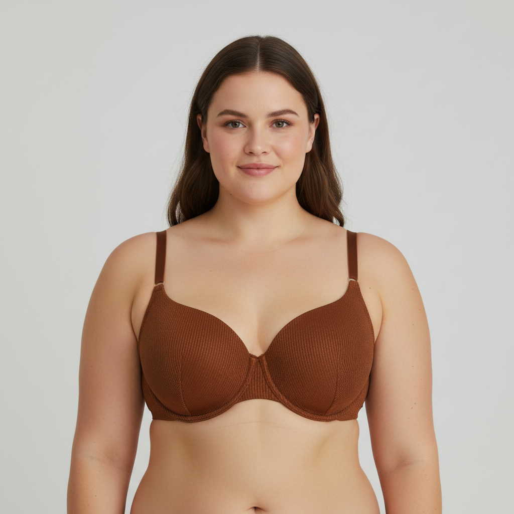 Haut de maillot RougeGorge Marron