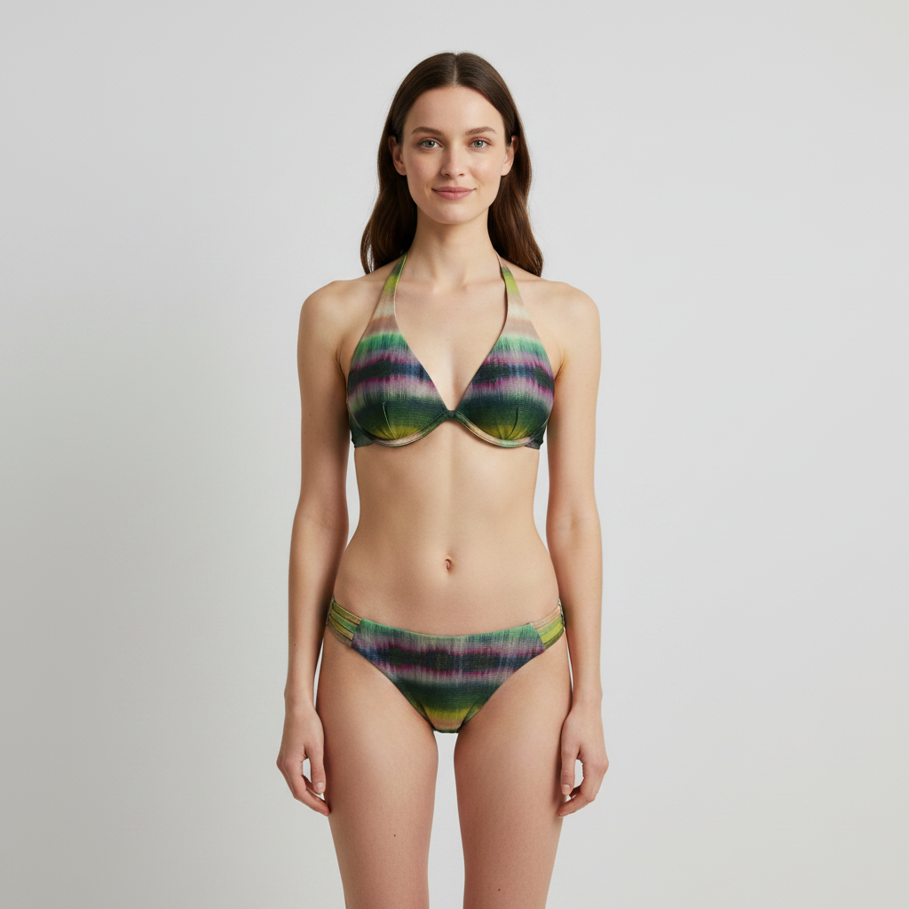 Haut de maillot RougeGorge Vert