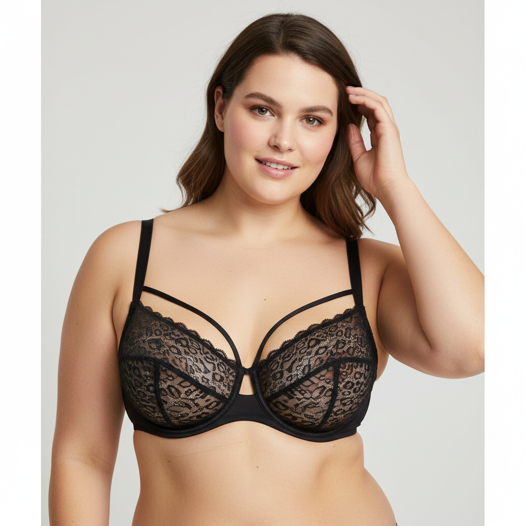 Soutien-gorge Rose Noir