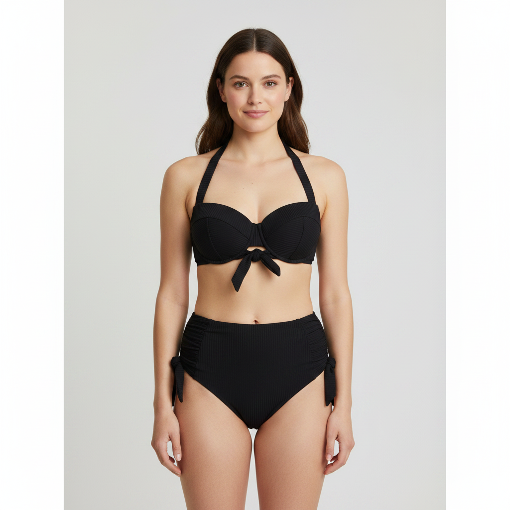 Haut de maillot Noir