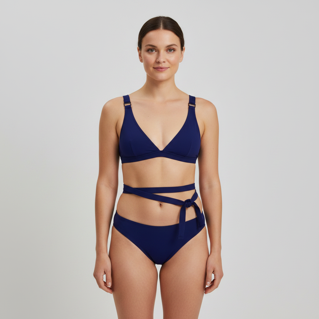 Haut de maillot Ysé Bleu