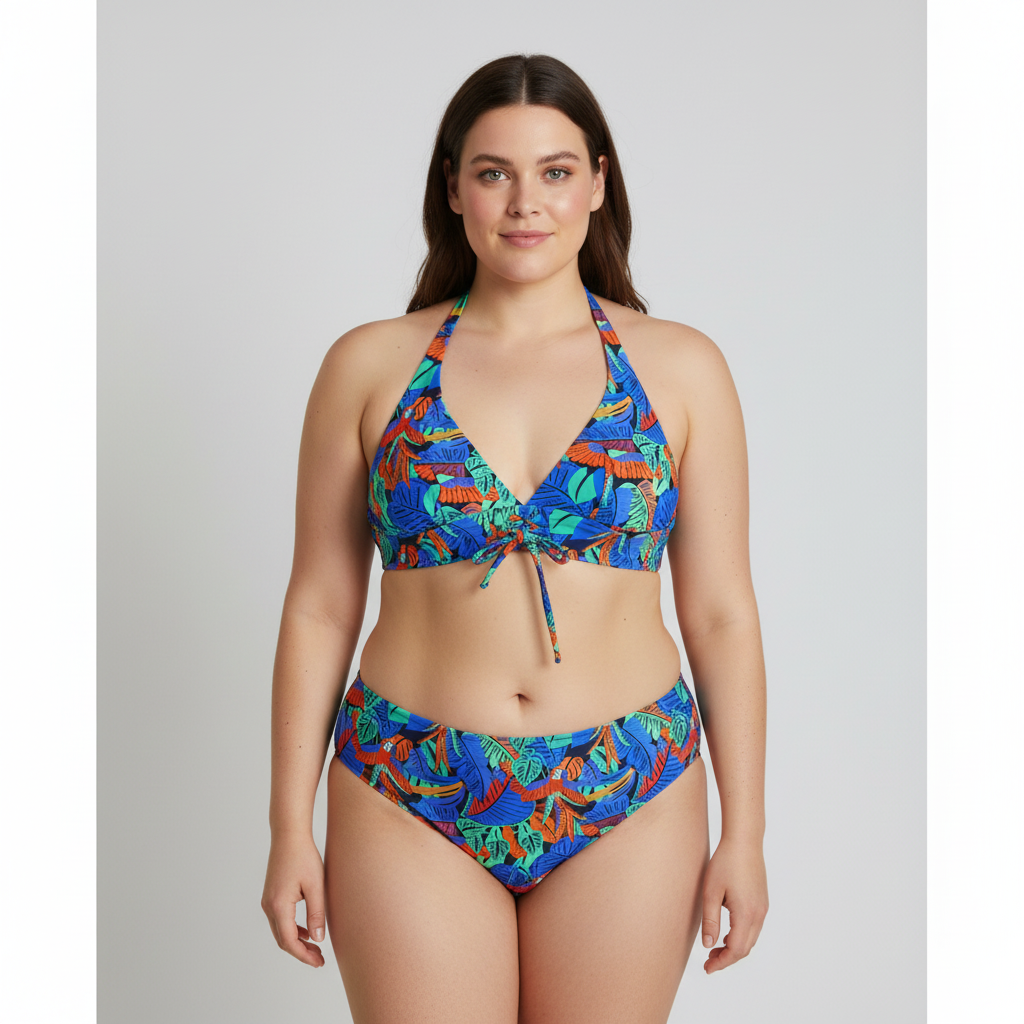 Haut de maillot RougeGorge Bleu