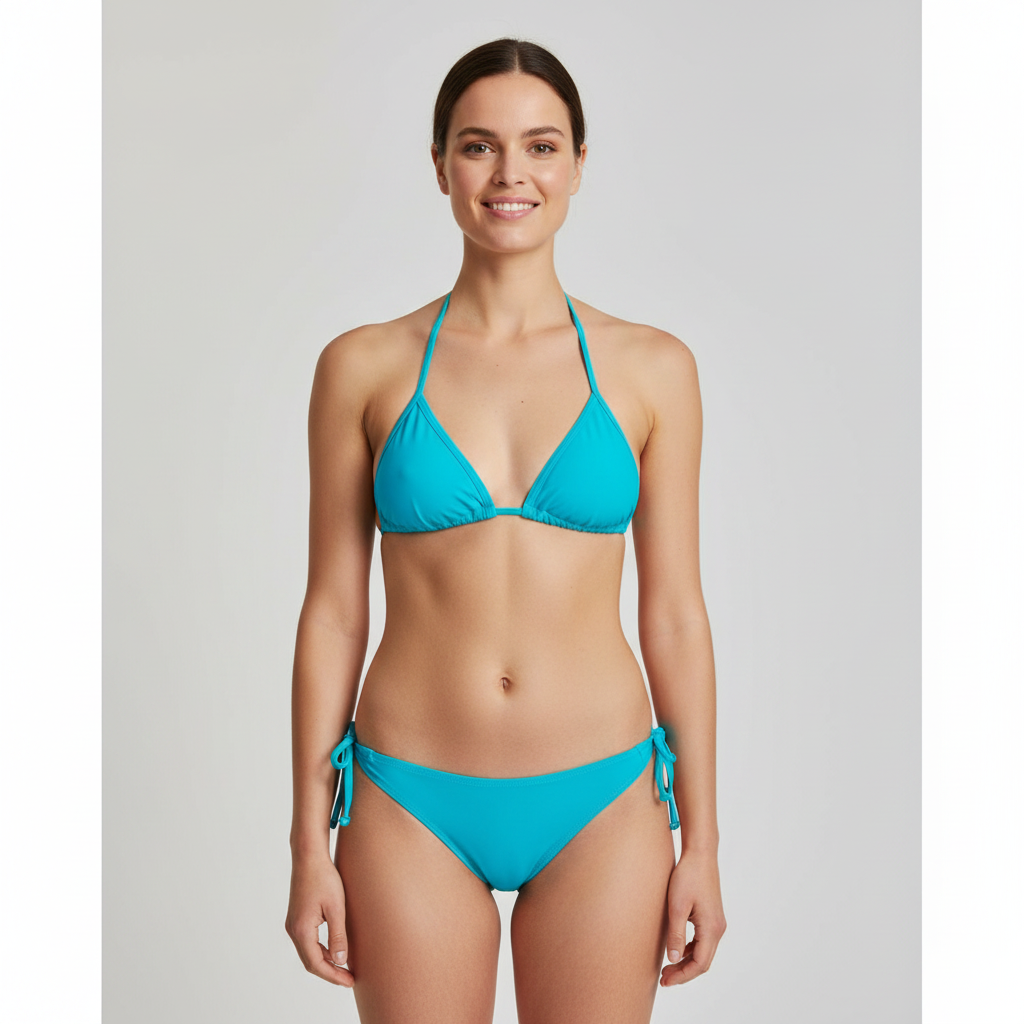 Haut de maillot Bleu