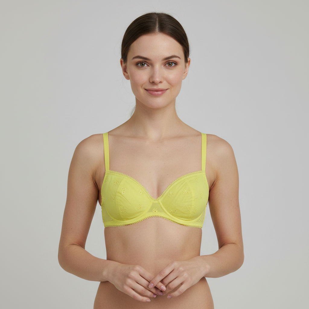Soutien-gorge Princesse tam.tam Jaune